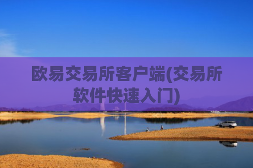 欧易交易所客户端(交易所软件快速入门)