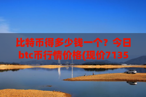 比特币得多少钱一个?今日btc币行情价格(现价713562.35元)
