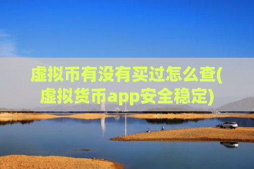 虚拟币有没有买过怎么查(虚拟货币app安全稳定)