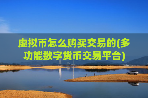 虚拟币怎么购买交易的(多功能数字货币交易平台)