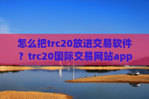 怎么把trc20放进交易软件?trc20国际交易网站app