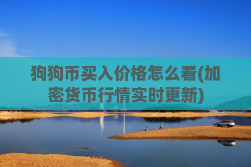 狗狗币买入价格怎么看(加密货币行情实时更新)