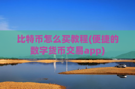 比特币怎么买教程(便捷的数字货币交易app)