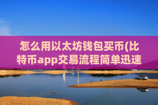 怎么用以太坊钱包买币(比特币app交易流程简单迅速)