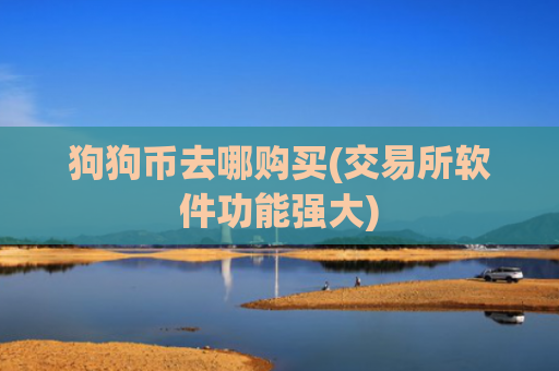 狗狗币去哪购买(交易所软件功能强大)