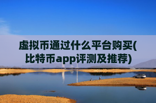 虚拟币通过什么平台购买(比特币app评测及推荐)