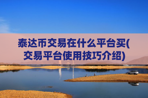 泰达币交易在什么平台买(交易平台使用技巧介绍)