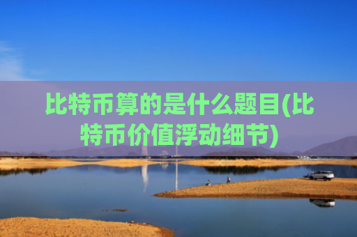 比特币算的是什么题目(比特币价值浮动细节)