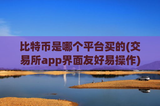 比特币是哪个平台买的(交易所app界面友好易操作)