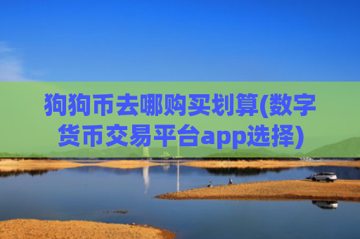 狗狗币去哪购买划算(数字货币交易平台app选择)