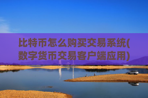 比特币怎么购买交易系统(数字货币交易客户端应用)