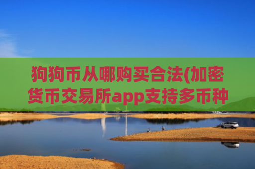 狗狗币从哪购买合法(加密货币交易所app支持多币种)