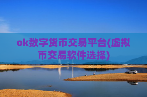 ok数字货币交易平台(虚拟币交易软件选择)