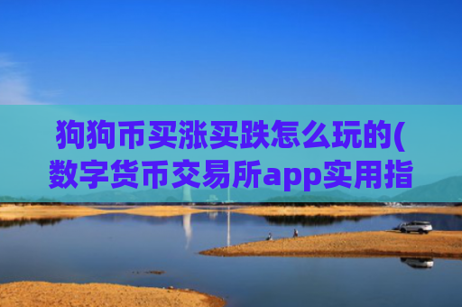 狗狗币买涨买跌怎么玩的(数字货币交易所app实用指南)