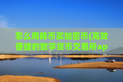 怎么用韩币买加密币(高效便捷的数字货币交易所app)