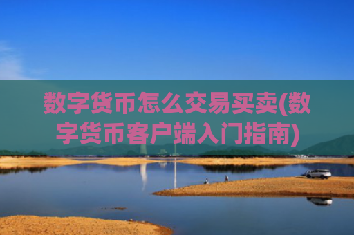 数字货币怎么交易买卖(数字货币客户端入门指南)