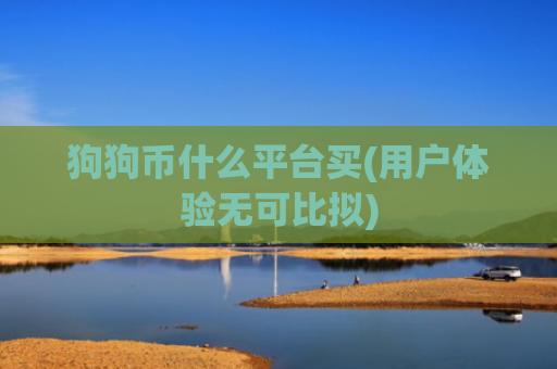 狗狗币什么平台买(用户体验无可比拟)