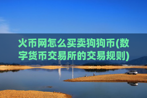 火币网怎么买卖狗狗币(数字货币交易所的交易规则)