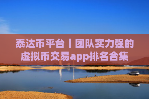 泰达币平台|团队实力强的虚拟币交易app排名合集