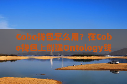 Cobo钱包怎么用?在Cobo钱包上创建Ontology钱包教程