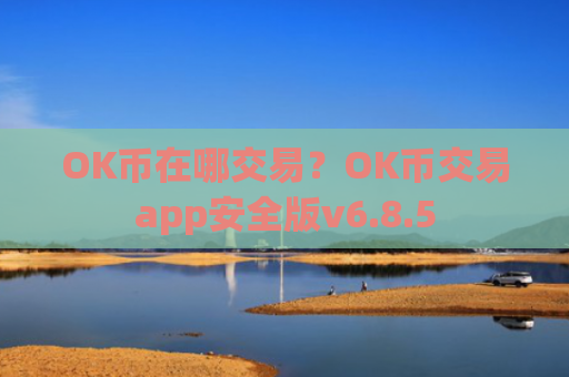 OK币在哪交易?OK币交易app安全版v6.8.5