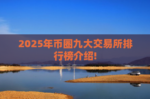2025年币圈九大交易所排行榜介绍!