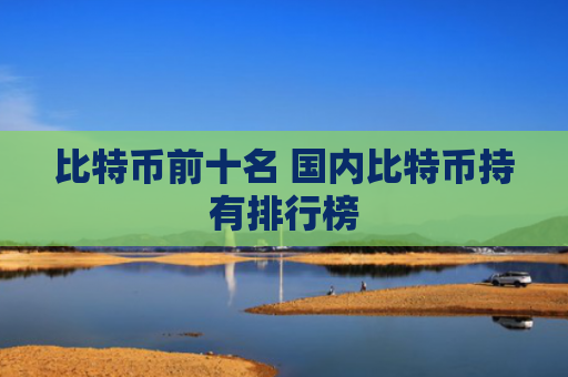 比特币前十名 国内比特币持有排行榜