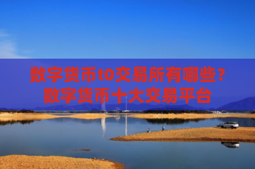 数字货币t0交易所有哪些？数字货币十大交易平台