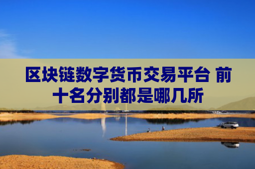 区块链数字货币交易平台 前十名分别都是哪几所