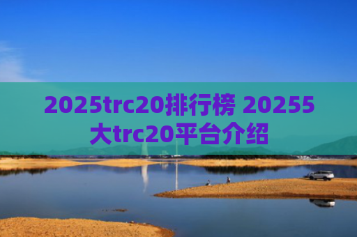 2025trc20排行榜 20255大trc20平台介绍