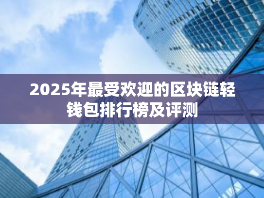 2025年最受欢迎的区块链轻钱包排行榜及评测
