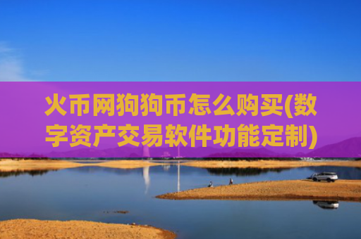 火币网狗狗币怎么购买(数字资产交易软件功能定制)
