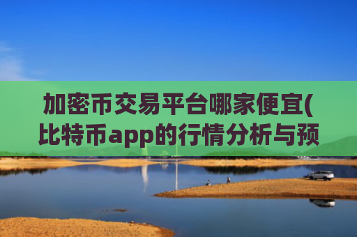 加密币交易平台哪家便宜(比特币app的行情分析与预测)
