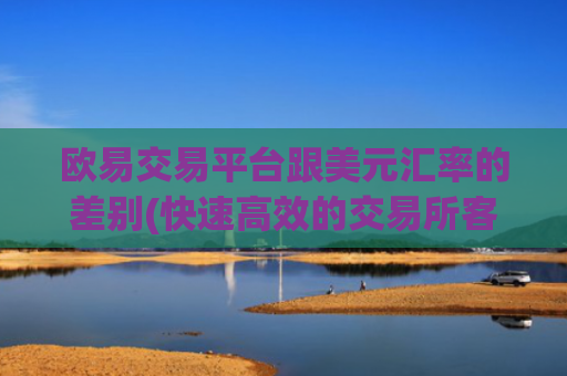 欧易交易平台跟美元汇率的差别(快速高效的交易所客户端)