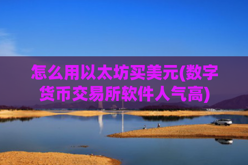 怎么用以太坊买美元(数字货币交易所软件人气高)