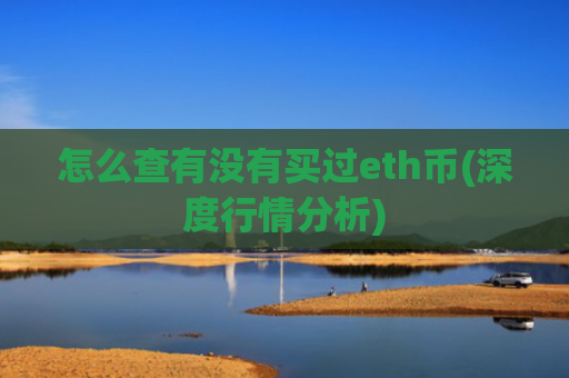 怎么查有没有买过eth币(深度行情分析)