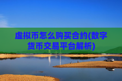 虚拟币怎么购买合约(数字货币交易平台解析)