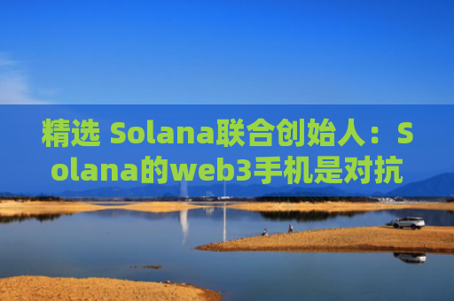 精选 Solana联合创始人:Solana的web3手机是对抗谷歌和苹果的“机会”