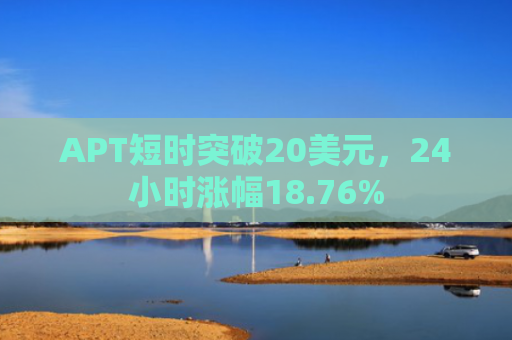 APT短时突破20美元，24小时涨幅18.76%