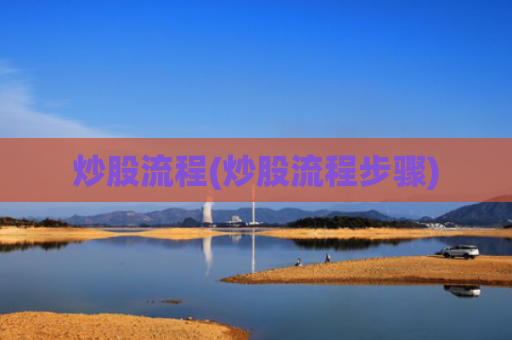 炒股流程(炒股流程步骤)