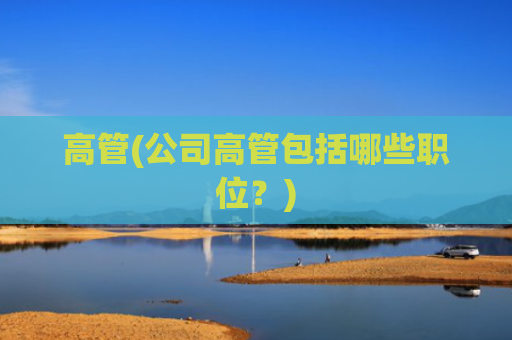 高管(公司高管包括哪些职位?)