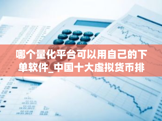 哪个量化平台可以用自己的下单软件_中国十大虚拟货币排名 2025