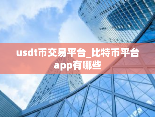 usdt币交易平台_比特币平台app有哪些