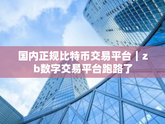 国内正规比特币交易平台|zb数字交易平台跑路了