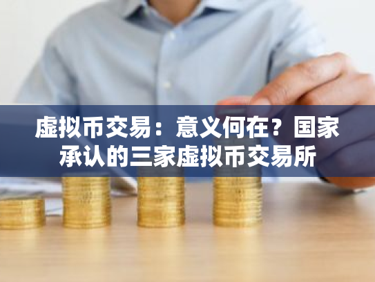 虚拟币交易:意义何在?国家承认的三家虚拟币交易所