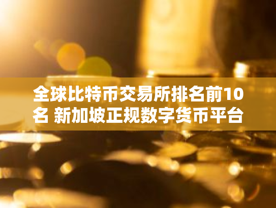 全球比特币交易所排名前10名 新加坡正规数字货币平台