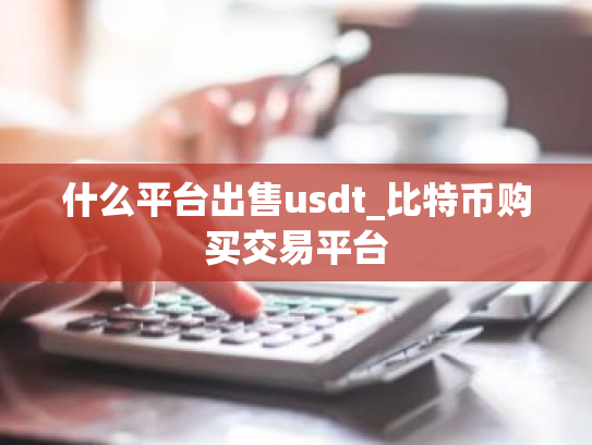 什么平台出售usdt_比特币购买交易平台
