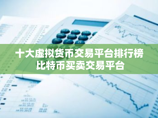 十大虚拟货币交易平台排行榜 比特币买卖交易平台