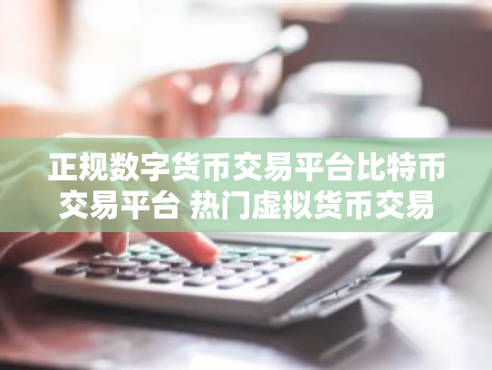 正规数字货币交易平台比特币交易平台 热门虚拟货币交易平台排行榜