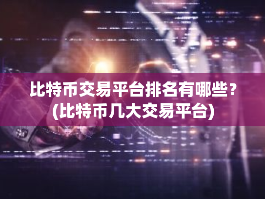 比特币交易平台排名有哪些?(比特币几大交易平台)